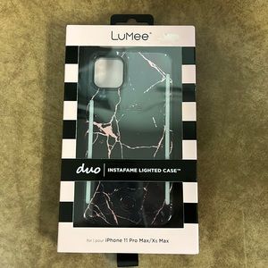 LuMee IPhone 11 Pro Max Duo instafame lighted case